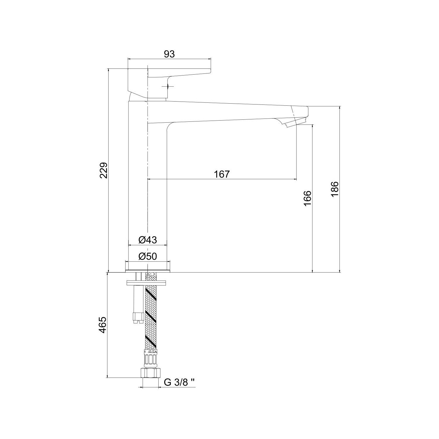 E.C.A Eca Dalia Orta Boy Lavabo Bataryası 102188117
