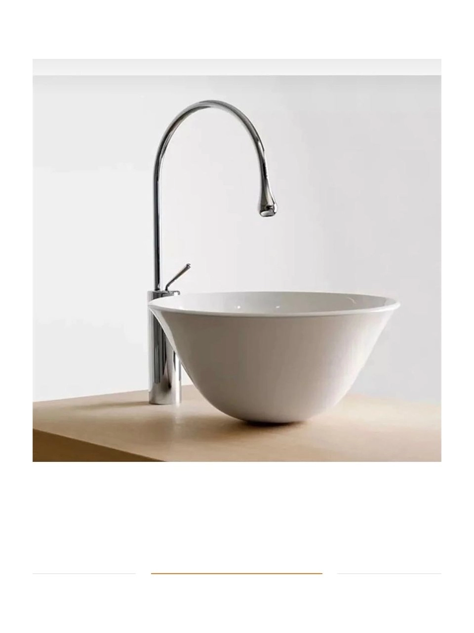 Quarvit Fleko Bohem Model Çanak Lavabo Bataryası Lavabo Musluğu Modern Tasarım Yüksek Tip Batarya Banyo Armatür