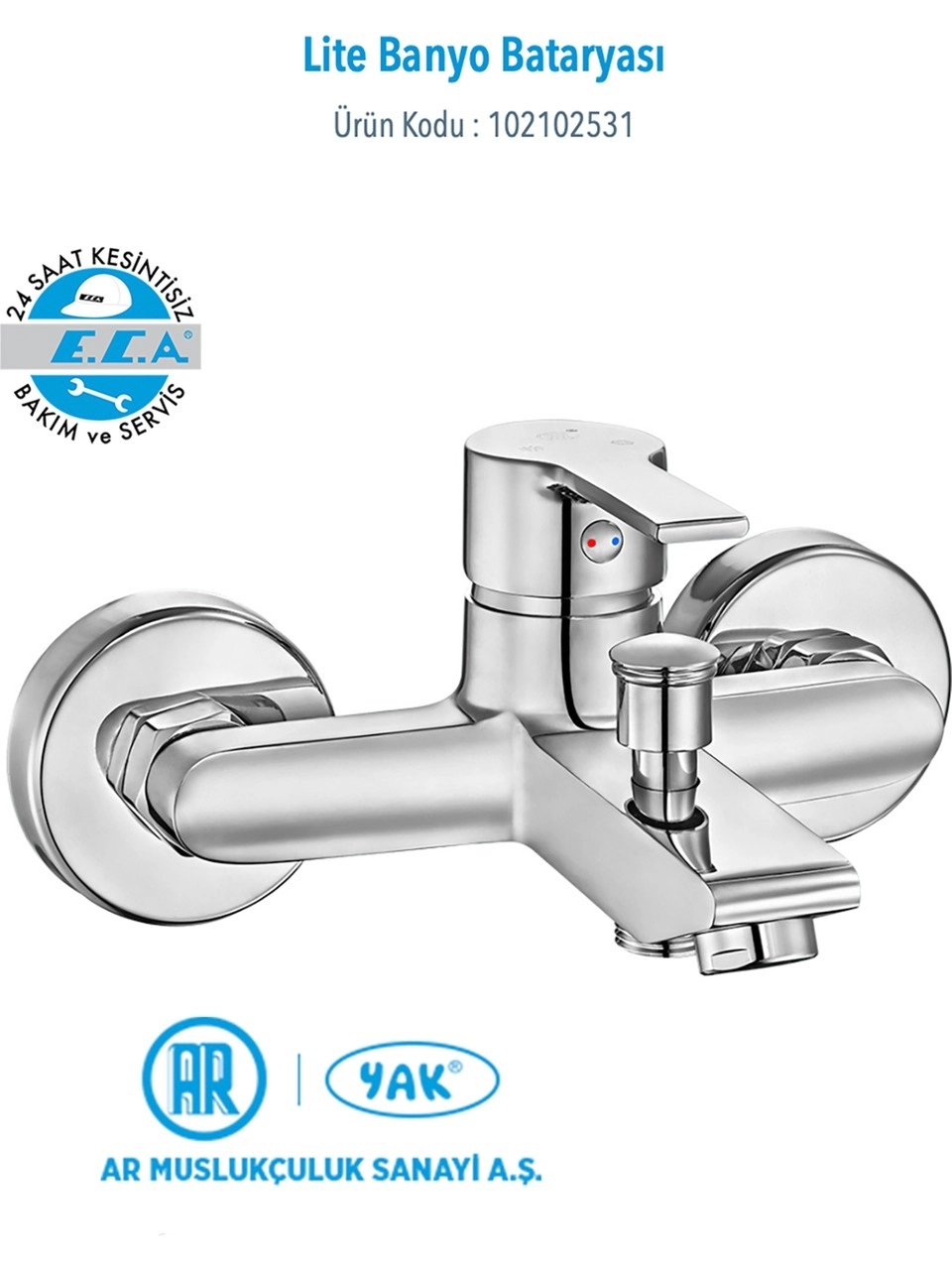 Ar Lite Banyo Bataryası 102102531 ( 5 Yıl Eca Garantili )