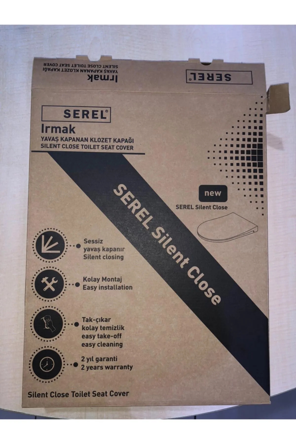 Eca Serel Irmak Slim Yavaş Kapanan Klozet Kapağı 150400120012