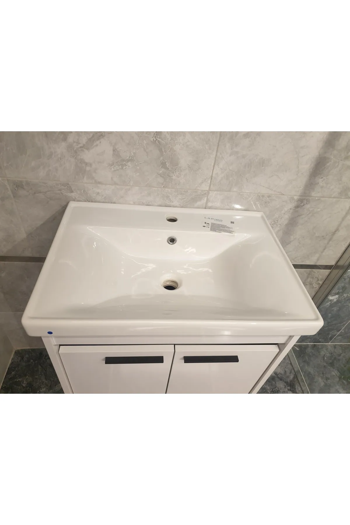  Belinza Marıa 60 Cm Mdf Banyo Dolap Takımı Beyaz Renk 