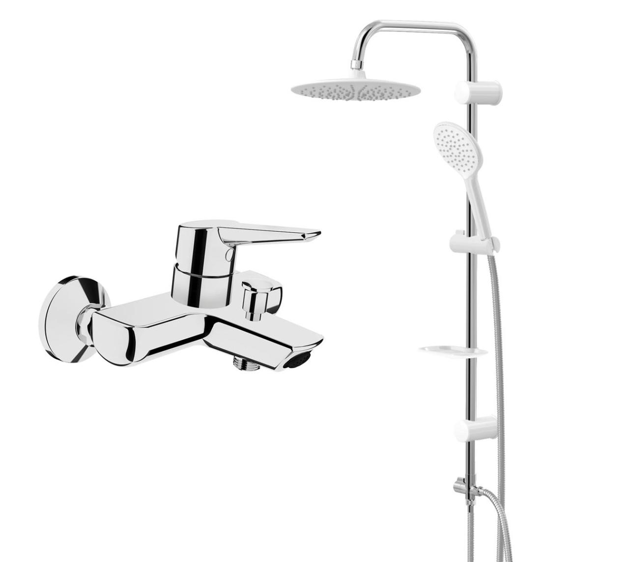 Artema Solid S Banyo Batarya, Valtemo Beyaz Tepe Duş Takımı
