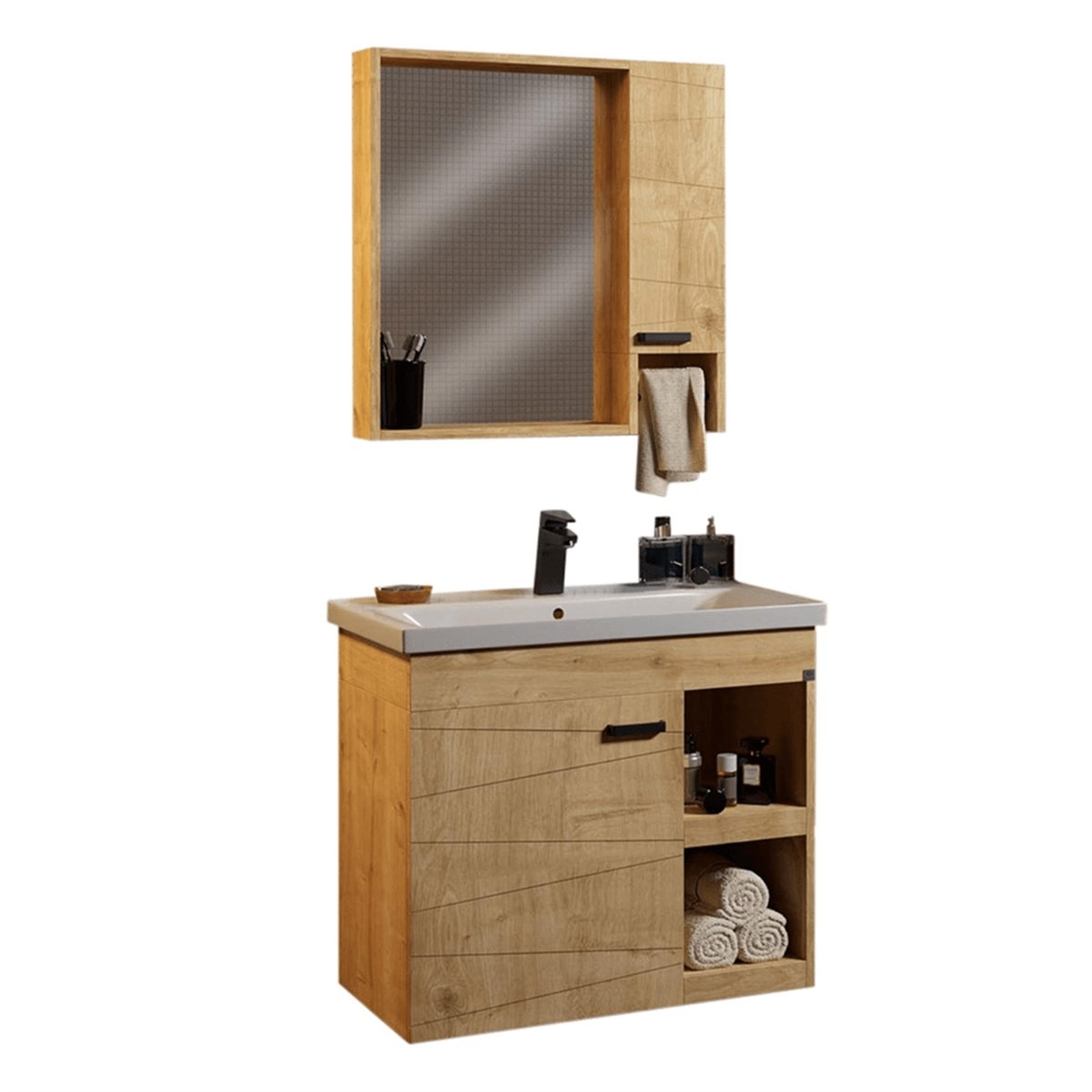 Belinza Seren 80 cm Banyo Dolabı