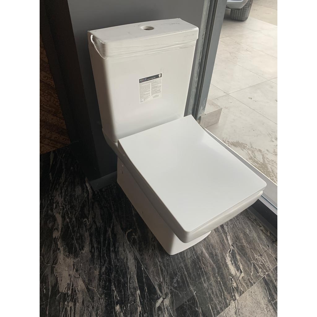 Newarc Power Duvara Sıfır Klozet + Rezervuar + İç Takım + (Yavaş Kapak) 
