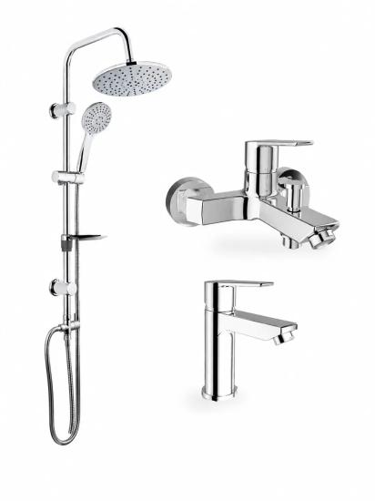 Kale Mare Banyo ve Lavabo Bataryası + Tema 53230 Tepe Duş Seti